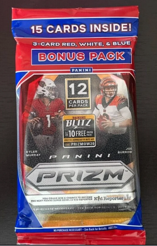 2020 Panini Prizm NFL Football Trading Cards Multi Pack