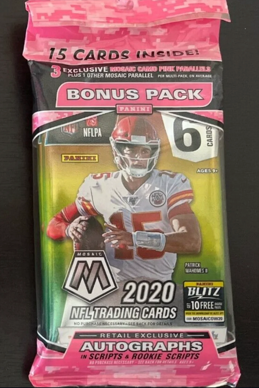 2020 Panini Mosaic Football Multi Cello Pack